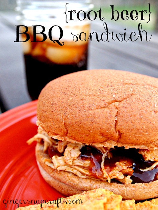 root beer BBQ sandwich with Kraft BBQ sauce root beer BBQ sandwich with Kraft BBQ sauce